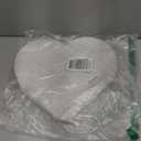 Easy 100 Pcs Disposable Heart Paper Placemats Valentine Red Heart Shaped Place Mat for Valentine's Day Table Setting Wedding Home Holiday Dinner Party Decoration