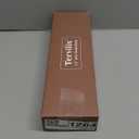 Terviiix Thermal Brush Get Voluminous Style, Quick Heating Hot Brush, Ceramic Tourmaline Ionic Heated Curling Iron, Digital Display 9 Temperatures Curling Wand, Dual Voltage, 1.5 Inch (Rose Gold)