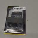 Motorcycle Digital Voltmeter DC 12V Voltage Meter Waterproof Volt Meter for Car Motorcycle with Low Voltage Alarm Function (Red with Right Bracket)