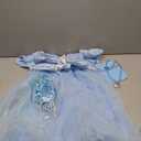 Girls Cinderella Princess Dress Kids Blue Princess Costume Dress up Costume Sets for Cinderella 5-6Years
