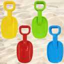 Beach Sand Shovel Day Play Set, 10.5" Inch Shovel, Birthday Treats for Boys and Girls (4-Pack)