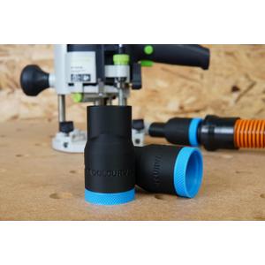 Hose Adapter Compatible with Festool 1010 Router Oval Dust Port (1-1/4" Hose)