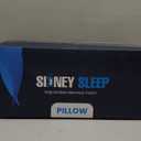 Sidney Sleep Pillow for Side and Back Sleepers - Comfort for Neck and Shoulder Pain - Adjustable Contour Fill - Queen Size - Extra Fill Included (White) (Queen (Pack of 1))