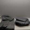 Yotache Magnetic Screen Door Fit Doors 74"x80", Screen Size 76"x81" Double-Sided Opening Reinforced Mesh with Strong Magnets for Sliding Door, Large Front/Back Patio Doors (Black)