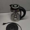 Chefman Electric Kettle with Temperature Control, 5 Presets LED Indicator Lights, Removable Tea Infuser, Glass Tea Kettle & Hot Water Boiler, 360 Swivel Base, BPA Free, Stainless Steel, 1.8 Liters