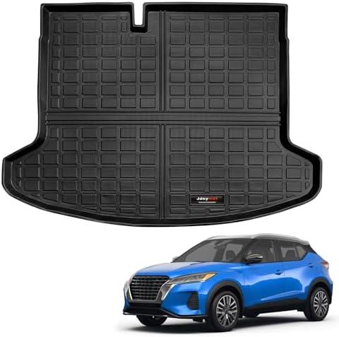 Jdeymat Custom Fit All Weather TPE Trunk Liners for 2018-2024 Nissan Kicks Cargo Mats Accessories (Cargo Liner)