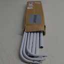 Household Essentials Hinge-It Clutterbuster Family Towel Bar, White