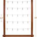 2026 Graduation Decorations - Wooden Picture Frame Decor with Clips - Class of 2026 Grad Centerpieces Table Wall Decoration Party Supplies for Kindergarten Preschool High School College