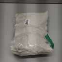 LAMIT Cream Linen Curtains 40 Inch for Small Window, Light Filtering Neutral Semi Sheer Window Boho Curtains Back Tab and Rod Pocket Panels for Kitchen/Living Room, 2 Panels, 34 x 40 Inch