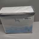 Hearth & Harbor Extra Deep Pocket Queen Sheets Sets - Fits Mattress 18-24 Inches Deep - Extra Deep Pocket Sheets - 6 Piece Queen Size - White