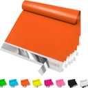 JinRuiKJ Poly Mailers 10x13 Inch 100 Pcs, Strong Adhesive Shipping Bags for Clothing, Durable Thick Mailing Envelopes with Self Seal, Packaging Bags for Small Business - Orange