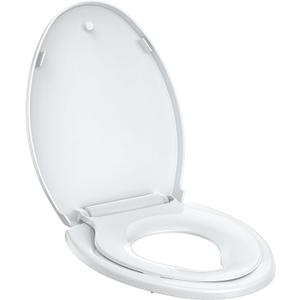 White Toilet seat cover