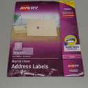Avery Clear Easy Peel Address Labels for Laser Printers 1" x 2-5/8", Pack of 300 (15660)