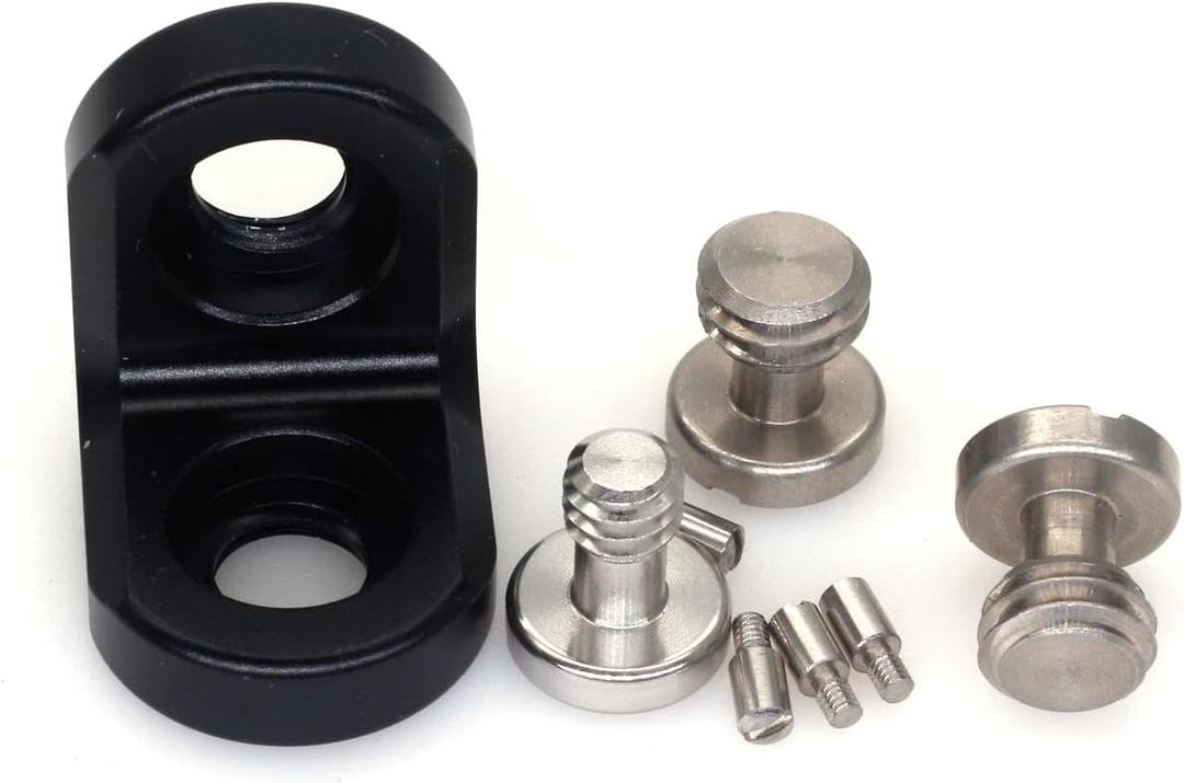 Right Angle Plate 1/4 "3/8" Camera Mounting Bracket for Teradek Vaxis Image Transmission on ARRI RED Sony Camera Link, Right Angle Camera Extended