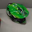 Motocross Youth Kids Helmet DOT Approved - YEMA Helmet YM-211 Motorbike Moped Motorcycle Off Road Helmet for Boys Girls, Large (Glossy Green)