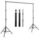 Backdrop Stand Fully Adjustable Frame Stand for Backdrop for Studio photography Tripod frame for Stage Back Decoration Stand Chromakey Green Screen Stand