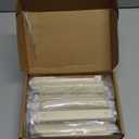 Goldenwarm 10 Pack 5 Inch Matte Gold Finger Pulls Cabinet Edge Pulls Brushed Brass Drawer Handles Edge Hardware for Kitchen Cupboard, Hole Center:128mm, 5 In