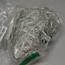 Joomer Christmas Net Lights - 12FT x 5FT 360 LED Plug-in Mesh Lights, Waterproof with 8 Modes, Timer, Connectable for Bushes, Trees, Garden, Outdoor Christmas Decor (Clear Wire, Warm White)