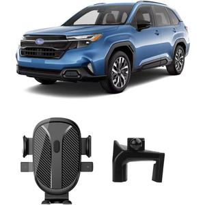 KEPHTH Car Phone Holder for Subaru Forester 2025 2026 Accessories Interior Navigation Dash Mount Cell Phone Mount for Most Smartphones Custom Auto Interior Accessories OneHand Operation