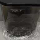 Large Rice Dispenser 22-25Lbs, Cereal Dispenser Rice Container Food Storage Container with Measuring Cup, Cereal Containers Storage Kitchen Storage Household Moisture Proof Holder, Black