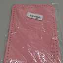 Car Armrest Pad 12.59"x7.48" Center Console Cover Armrest Seat Box Cover Faux Leather Pink