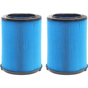 2 Pack VF5000 Replacement Filter for Ridgid for Shop Vac 6-20 Gallon Wet Dry Vacuums, 3 Layer Pleated Vacuum Filter Fits for WD1450 WD0970 WD1270 WD06700 WD1680 RV2400A