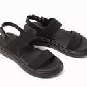 ZEROXPOSUR JULIANNA SANDAL, BLACK, WOMEN SIZE 8