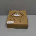 25 Pack Gloss White Goof Trim Ring for 6" Inch Recessed Can Lighting Down Light, Outer Diameter 8 Inches