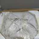 Reyokale Set of 2 Rustic Table Lamps for Living Room Bedroom, Farmhouse Vintage Nightstand Lamp with 2 USB Ports, Hollow Out Resin Lamp for End Table with Nightlight, Bulbs Included (Wash White)