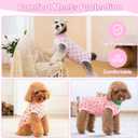 Coppthinktu Recovery Suit for Dogs After Surgery, Dog Onesie Surgery Recovery Suit for Female Spay, Soft Male Surgical Pajamas Bodysuits for  Puppy to Anti Licking Dog Cone Alternative