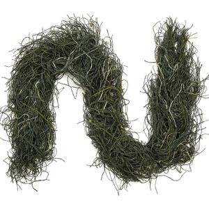 Nosiny 2 Pcs 4 Feet Ghillie Rifle Wrap for Sniper Camouflage Ghillie Netting Camo Rifle Cover Wrap for Forest Hunting Airsoft, Woodland