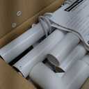 Trycooling Stuffed Animal Storage Zoo Holder Space Save Vertical PVC with Elastic Band and Net for Playroom Bedroom Nursery (White 1)