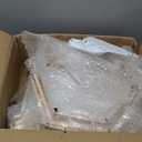 3PCS 2 Tier Hexagon Gold Cake Stand for Party, Tall Metal Pedestal Stands for Display Decoration, Flower, Plant, Birthday, Wedding, Baby Shower, Bridal Shower, Cylinder Column for Desserts