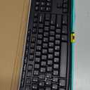 Logitech K270 Wireless Keyboard for Windows, 2.4 GHz Wireless, Full-Size, Number Pad, 8 Multimedia Keys, 2-Year Battery Life, Compatible with PC, Laptop, Black