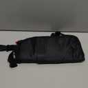 Walker Bag Walker Basket for Folding Walker with Cup Holder, Rollator Organizer Storage Pouch Universal Folding Walker Accessories Walker Bags for Seniors Bag for Walker (Large Black)