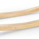 Two Steam - Bent Oak Rockers Runners - 1-1/16" Wide Wood Curved Legs for Chair or Bench Rocking Repair (Log)