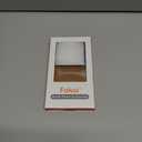 Foluu for Samsung Galaxy Z Flip 7 5G Case, Galaxy Z Flip 7 Leather Case, PU Leather + Hard PC Shell Ultra Thin Slim Durable Protective Phone Case Cover for Samsung Galaxy Z Flip7 5G 2025 (Yellow)