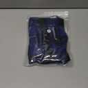 Malier Plaid Fleece Dog Coat Jacket with Pocket - Windproof Warm Winter Pet Apparel for Small, Medium, Large Dogs (Blue, Small)