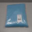 NICETOWN 2 Pieces Exterior Lanai Outdoor Curtainss for Patio Waterproof Teal, Insulated Room Darkening Detachable Sticky Tab Top Heavy Weight Wind Prevention for Cabana Drapes, W52 x L95, Teal Blue