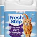 Fresh Step Odor Shield Light Weight Advanced Multi Cat Clumping Litter with Febreze Freshness, 11.5 lb, Pack of 2