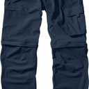 Men's Hiking Pants Convertible Quick Dry Zip Off Fishing Travel Safari Pants (32, 225 Blue)