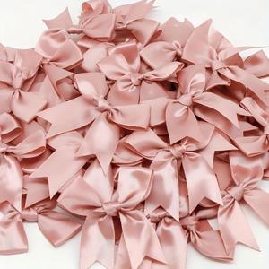 Rose Gift Wrap Bows - 50pcs 3.3 Inch Elegant Bows for Gift Wrapping, Party Decorations, Wedding Decor, Birthday Presents, Holiday Gifts, DIY Crafts, Baby Shower, Anniversary, Christmas, Gift Bags (1 Count (Pack of 50))