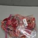 2 Pcs 9" Small Valentines Day Wreath for Cabinet Front Door Valentine Wreath Red Artificial Heart Flower Spring Summer Garlands for Cabinet, for Wedding Window Home Wall Indoor Decor