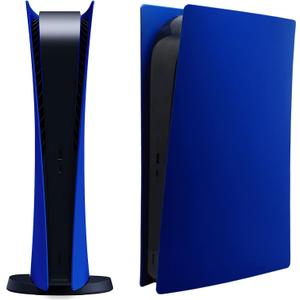 Digital Edition Face Plates Cover Skins Shell Panels for PS5 Console, Accessories for PlayStation 5 Protective Shell Replacement Faceplate (Blue)