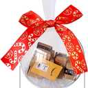 2Pcs New Funny Mini Packages Ornament, Christmas Tree Mini Express Box Ornament Decorations, 3.54inch Christmas Balls Hanging Ornaments for Xmas Home Office Halloween Party Supplies