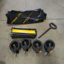 Portable Folding Utility Wagon, Great for Camping Groceries Home Projects or Going to the Park & Beach