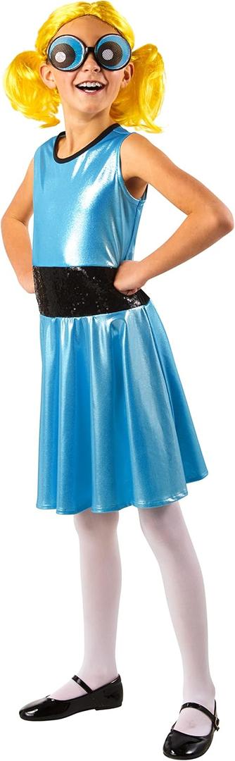 Powerpuff Girls: Bubbles Costume for Kids by Rubies, Girl's Large