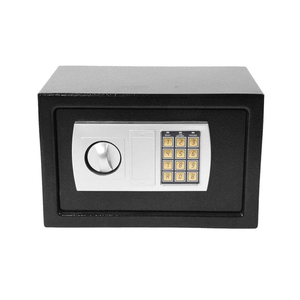 Mlj 0.45 Cu.Ft Small Safe Box With Key, Small Mini Money Box With, Hidden Digital Home Safe Small Coin Safes For Home With Code