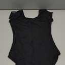 Bloch Dance Girls Dujour Microlux Short sleeve Leotard (12, Black)