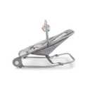 Summer Infant 2-in-1 Bouncer & Rocker Duo (Light Gray Tweed) Convenient and Portable Rocker and Bouncer for Babies Includes Soft Toys and Soothing Vibrations